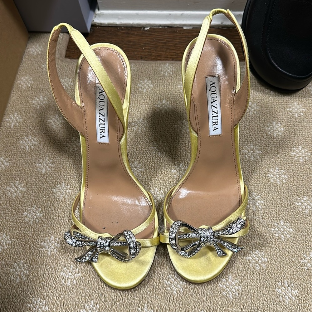Aquazzura Bow heels 37 1/2